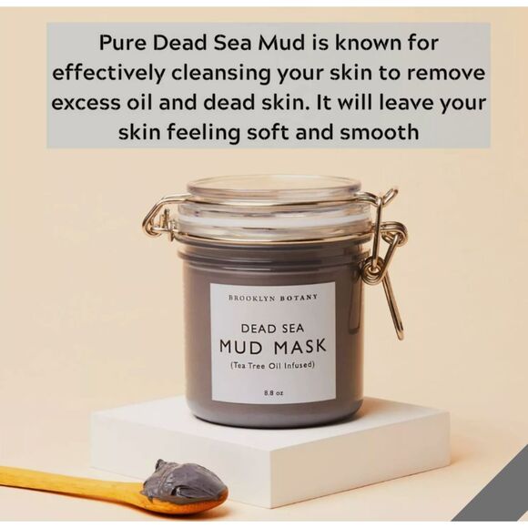 Brooklyn Botany Dead Sea Mud Mask-NWOT - Picture 5 of 9